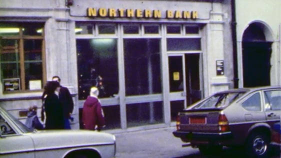 The Northern Bank branch in Bray, County Wicklow, 1984.