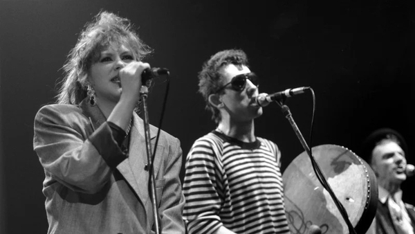 Kirsty MacColl and Shane MacGowan