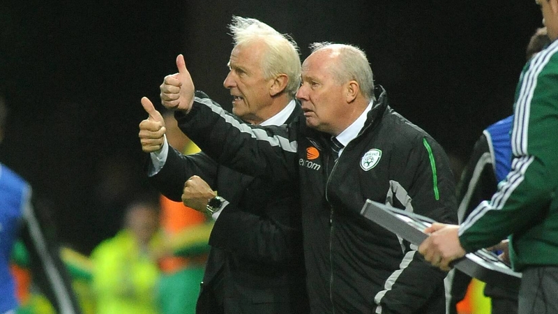 Liam Brady was part of the national team set-up during the Giovanni Trapattoni era