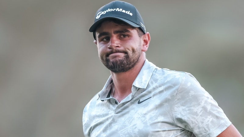 Casey Jarvis tops the leaderboard on 10 under par