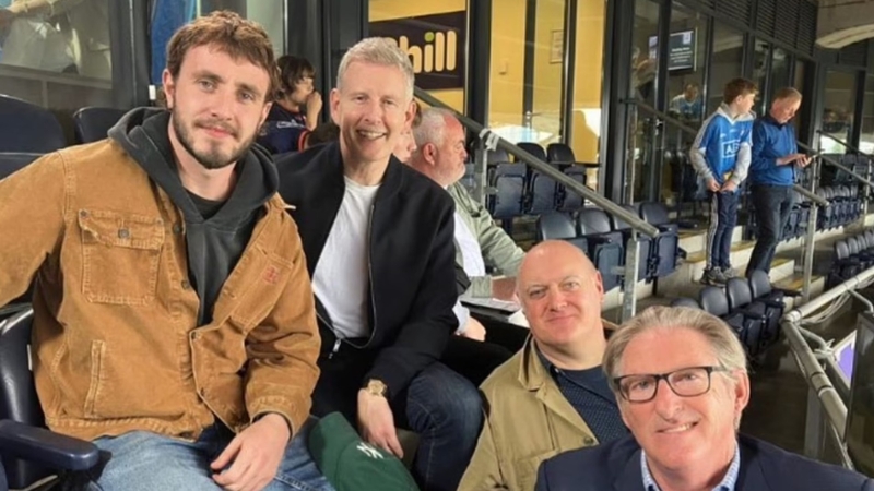 The appearance of the actors and comedians as part of BBC Sport's All Ireland coverage surprised viewers in August [Photo: BBC]