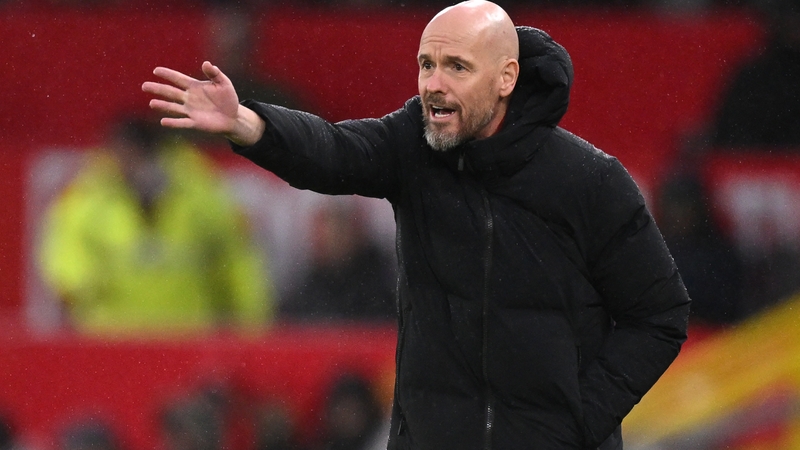 It was a frustrating afternoon for Erik ten Hag