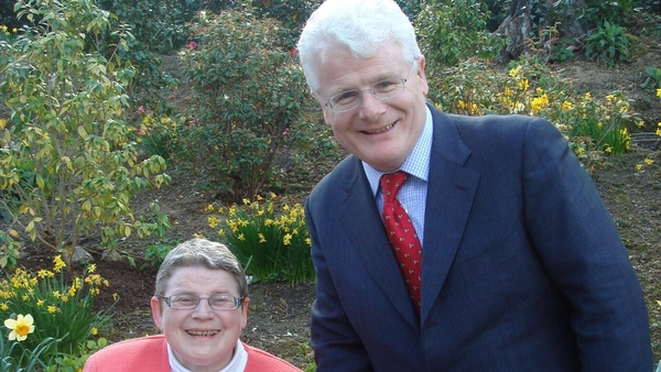 John Egan, writer, and his sister Meleesa