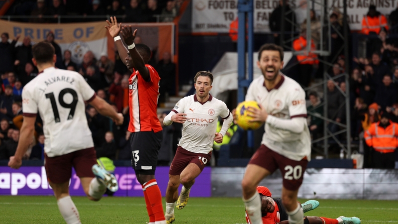 Jack Grealish netted City's winner