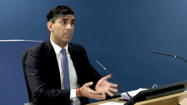 Rishi Sunak is appearing before the UK's Covid-19 inquiry