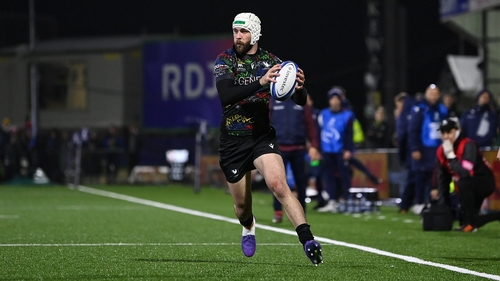 Mack Hansen has been sidelined since New Year's Day