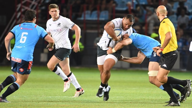 Billy Vunipola in action against the Bulls