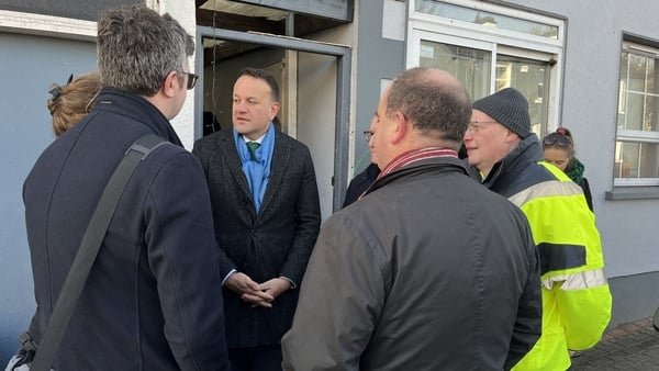 Taoiseach Leo Varadkar in Leitrim this afternoon