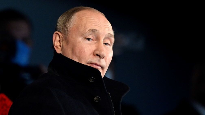 Vladimir Putin said that the world was changing faster than during the collapse of the Roman Empire (file pic)