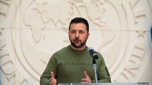 Ukrainian President Volodymyr Zelensky is in Washington for a two-day visit