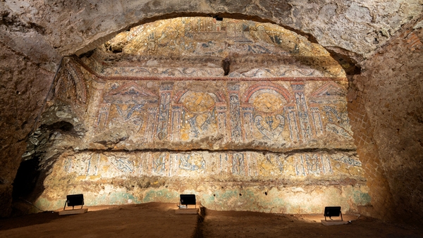 A 'complex sequence' of scenes are depicted (Credit: Italian Ministry of Culture)