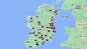 Choirs for Christmas Map of Entries 2025 show image