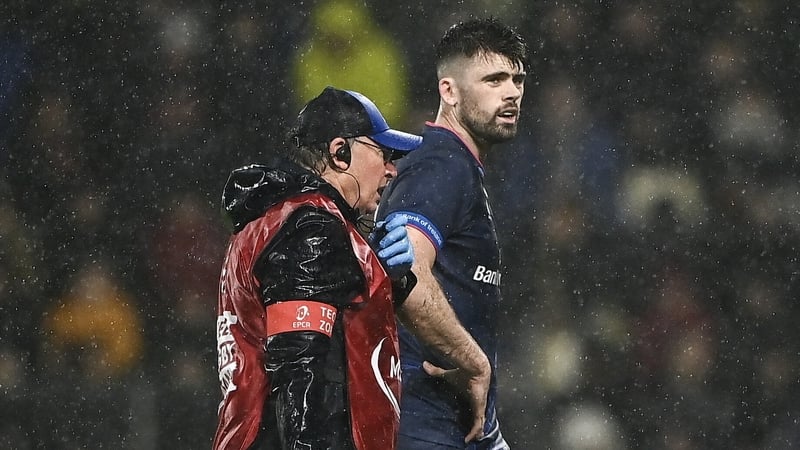 Harry Byrne suffered a concussion late in the first half of the 16-9 win