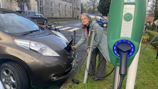 Dr Linda Howard bought her electric car seven years ago and said that it suits her daily commute from Conamara