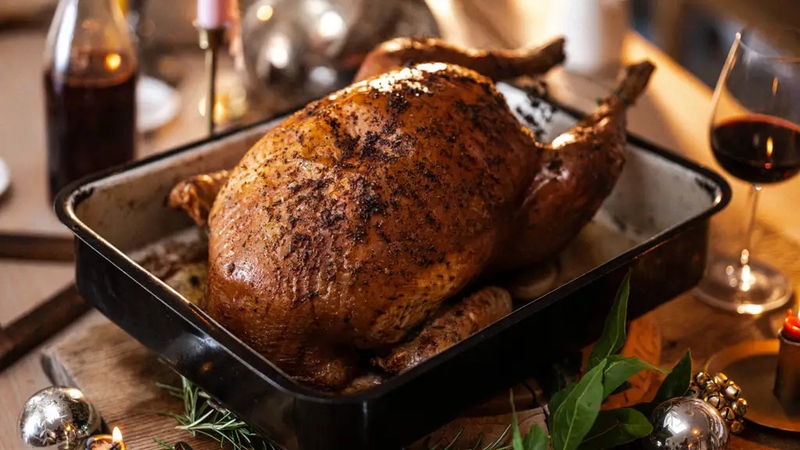 These simple tricks will make the best of your Christmas bird centrepiece (Matt Austin/PA)