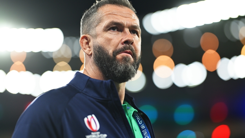 Andy Farrell took over at the end of 2019
