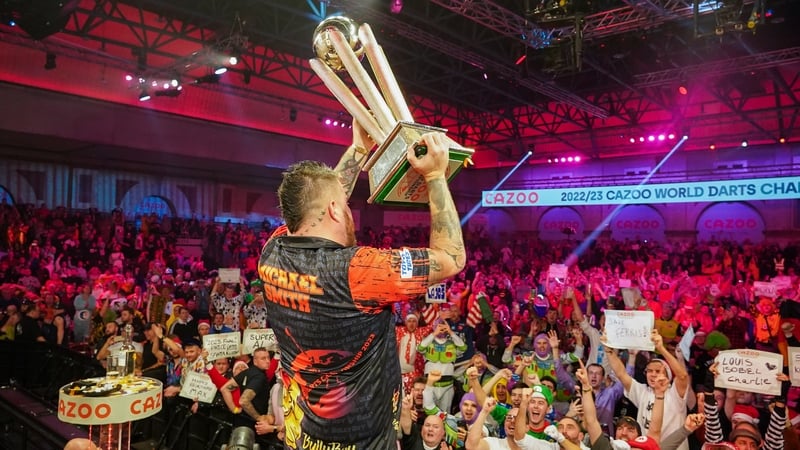 Michael Smith won a classic World Darts Championship final last January