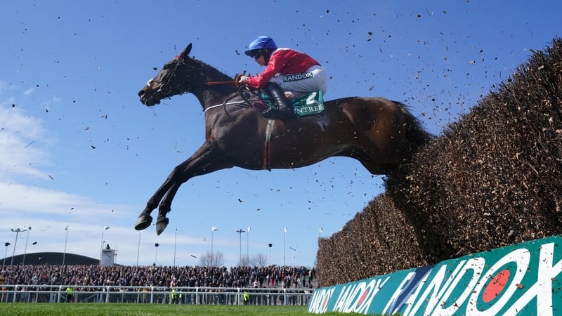 Rachael Blackmore partnering A Plus Tard in last April's Aintree Bowl