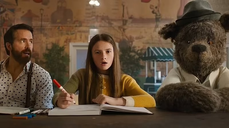 Ryan Reynolds and Cailey Fleming in upcoming movie IF