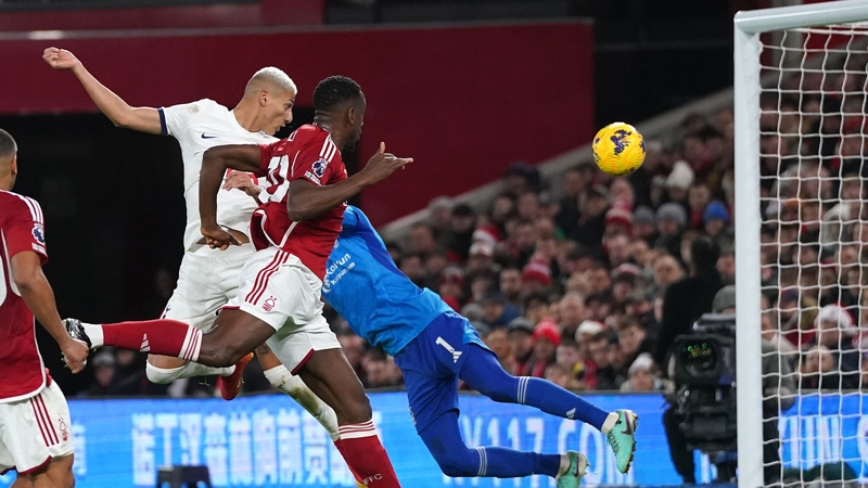 Richarlison headed Spurs' opener