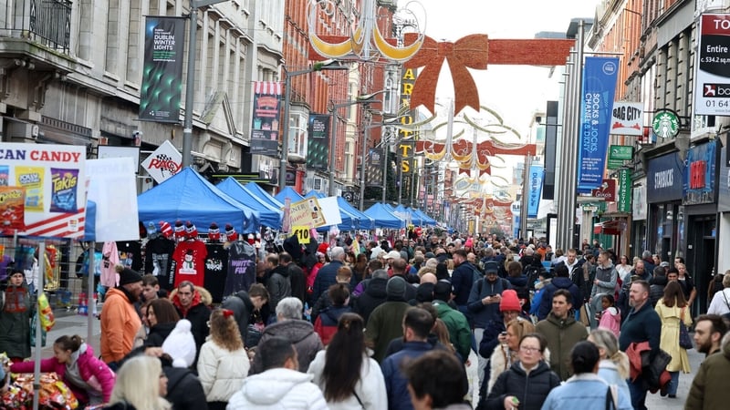 Retail Ireland has forecast a €1.1 billion in extra spend this December (Pic: RollingNews.ie)