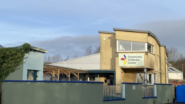 The Letterkenny Community Childcare Service's building is riddled with cracks caused by defective blocks
