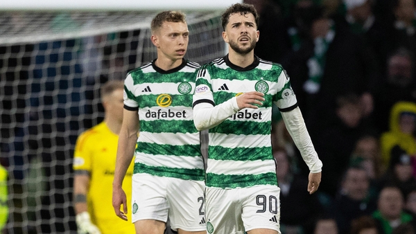 Celtic and Ireland's Mikey Johnston started the game