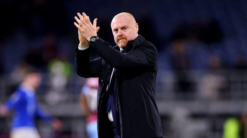 Sean Dyche was able to celebrate a valuable victory over his former side