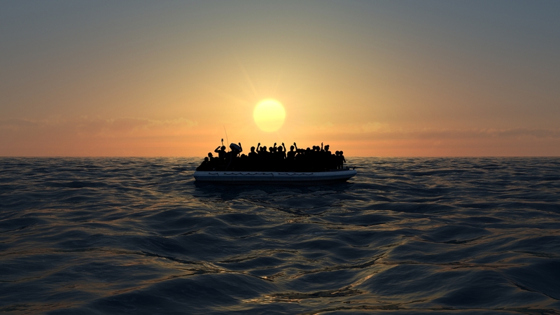 The IOM described the central Mediterranean as one of the 'world's most dangerous migration routes' (File Photo)