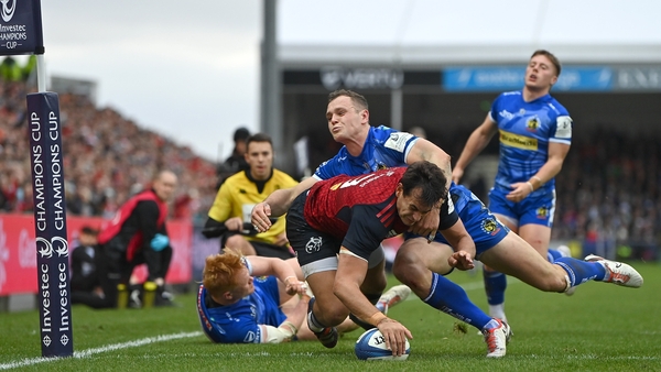 Champions Cup: Exeter Chiefs 32-24 Munster - recap