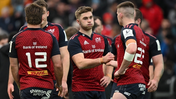 Munster were 11 points clear heading into the final quarter of the game