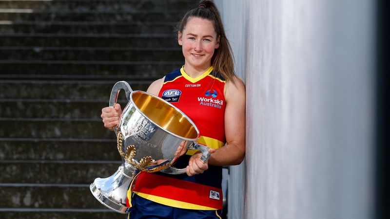 Ailish Considine was able to get her hands on silverware during her time Down Under