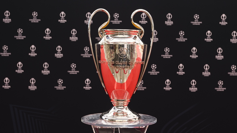 The Champions League trophy