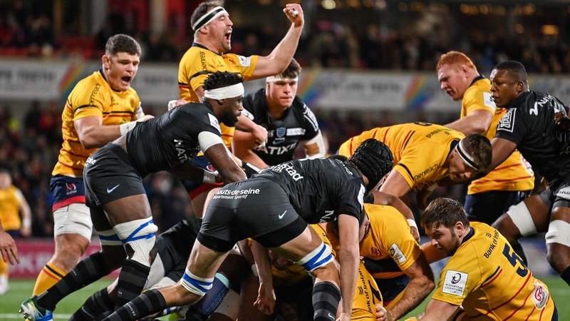 Ulster celebrate their opening score