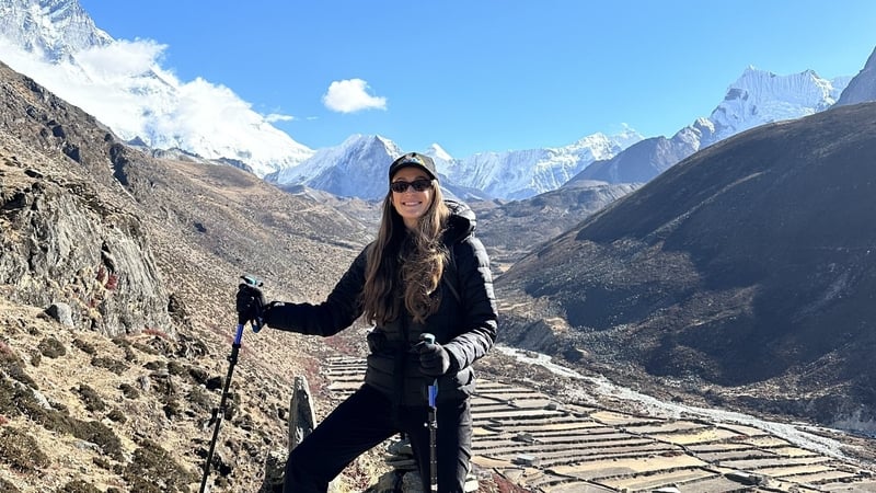 Hiking to Everest: No hot water, altitude sickness & great vistas. Photo: Ashley McDonnell
