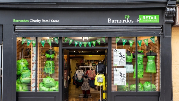 The charity has seven shops around the country