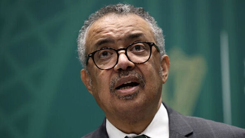 Dr Tedros Ghebreyesus reiterated his call for a humanitarian ceasefire in Gaza (Pic: RollingNews.ie)