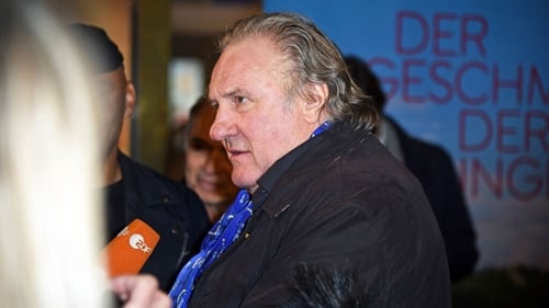 Gerard Depardieu pictured at a film premiere in Berlin earlier this year