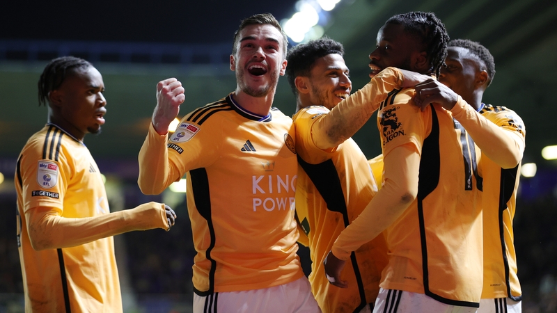 Leicester are on track for a return to the top flight
