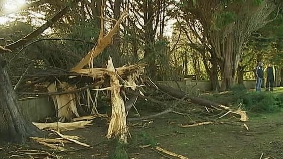 Lightning strike damage, Crusheen Co. Clare (2009)