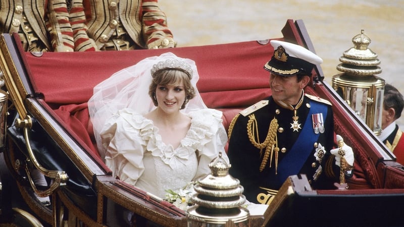 Britain's Prince Charles married Lady Diana Spencer in St Paul's Cathedral in London on 29 July 1981