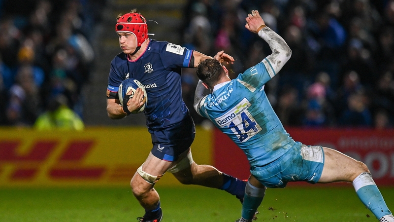 Van der Flier was Player of the Match in Leinster's win against Sale Sharks