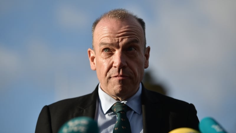 Stát-Rúnaí an Tuaiscirt, Chris Heaton-Harris, in Stormont inniu