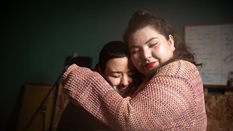 Emma Langford and Molly Cantwell. Photo credit: Conor Kerr