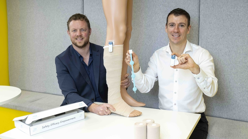 Co-founders Dr Andrew Cameron, CEO and Dr Darren Burke, CTO from Feeltect