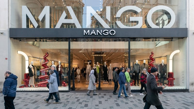 Mango, the Barcelona-based brand, said sales jumped 19% last year