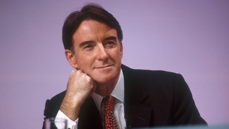 Labour MP Peter Mandelson was Secretary of State for Northern Ireland in 2000 (file photo)