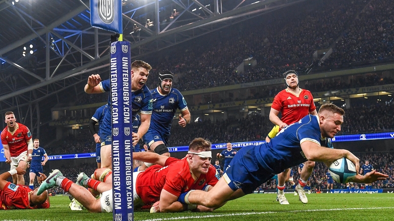 Jordan Larmour scored a crucial try when the teams met at the end of last month