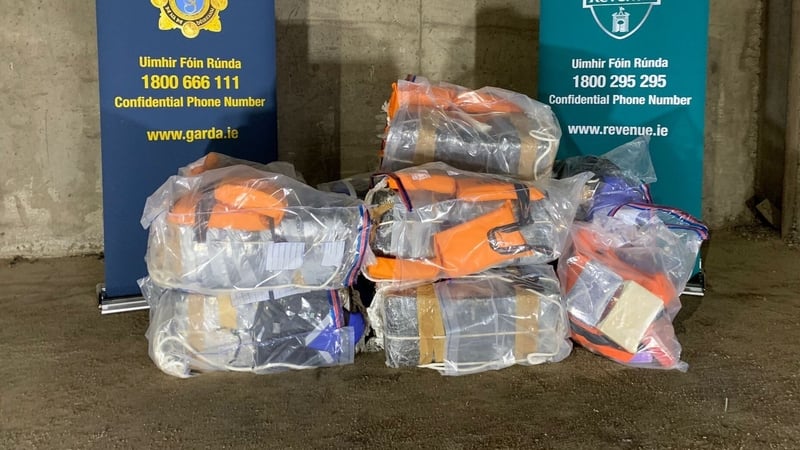 About 300kg of cocaine worth an estimated €21 million were found on board the Maltese-registered bulk carrier