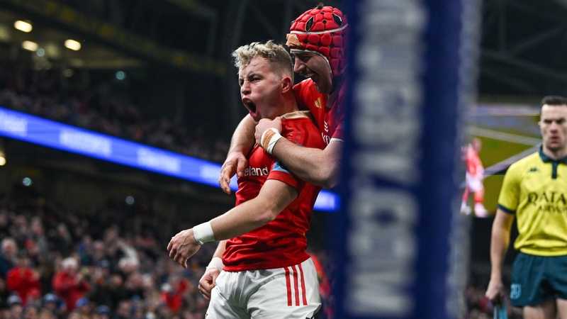 Casey scored Munster's early try in their meeting with Leinster last month
